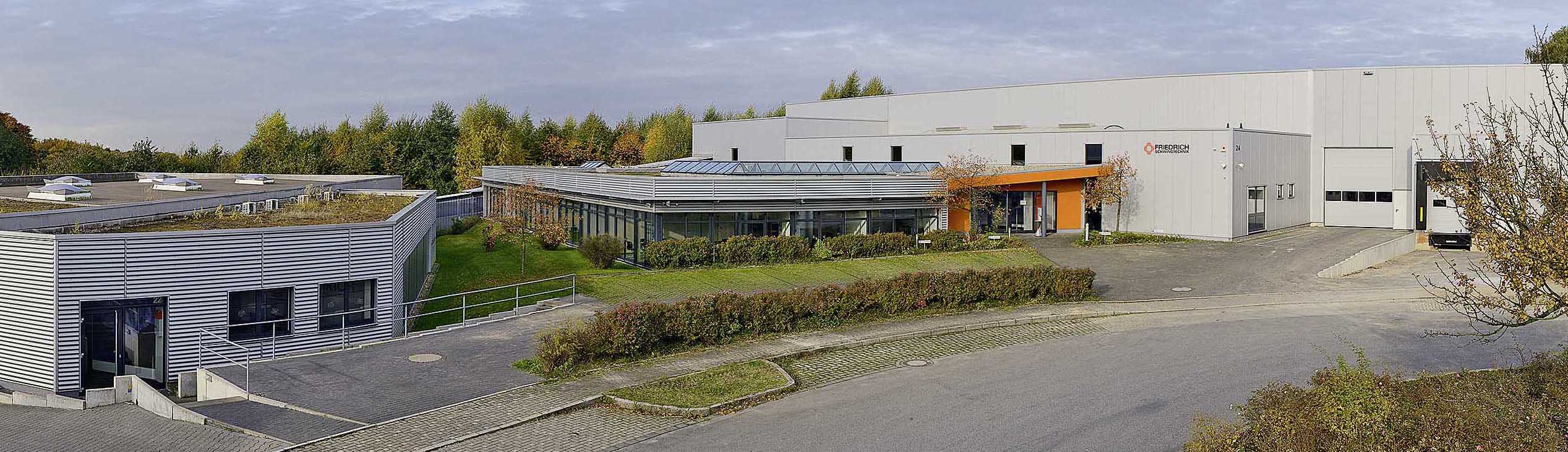 Friedrich Schwingtechnik GmbH, company buildings in Haan, Germany
